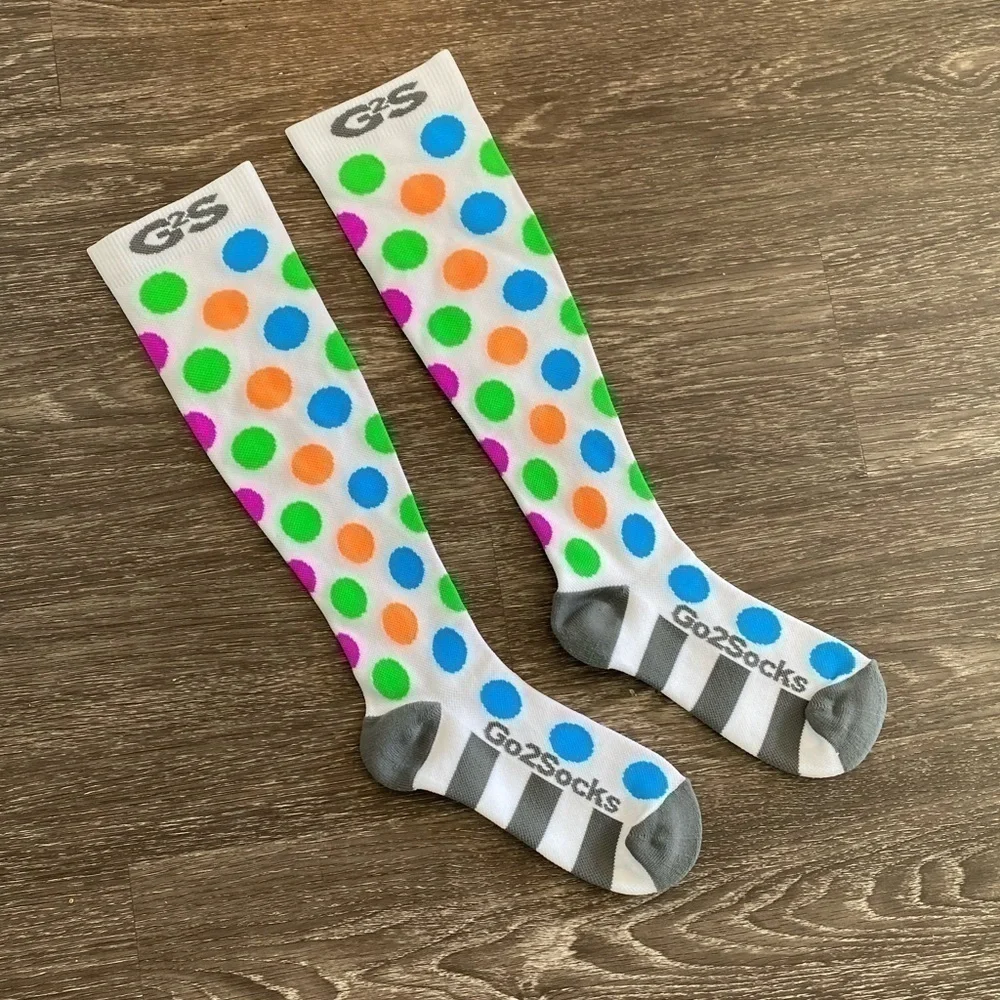 New. Go to‎ socks polka dots compression socks.